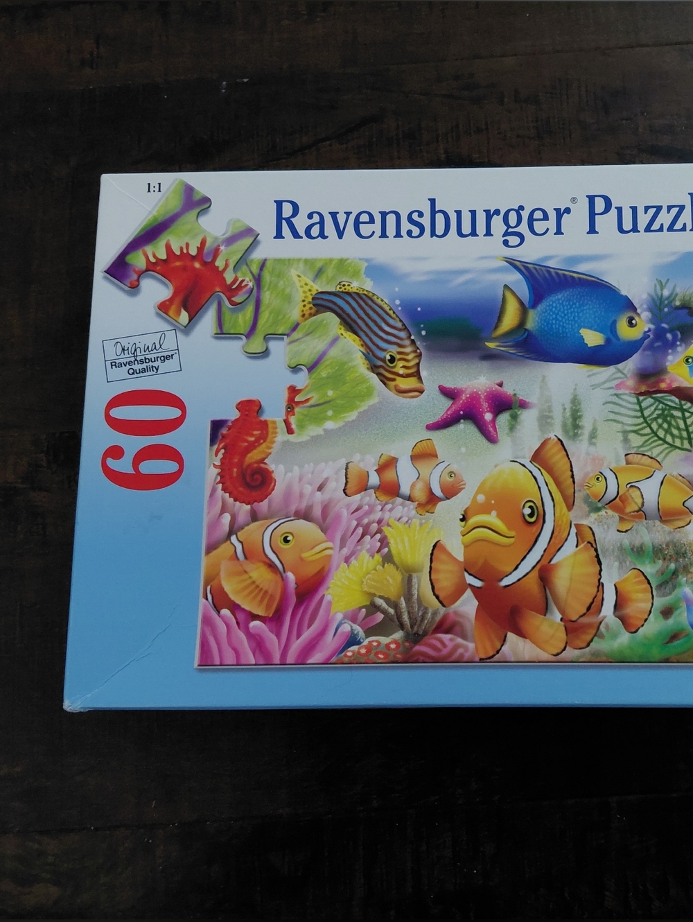 Ravensburger 60-Piece Kids Ocean Puzzle - Colorful Fish